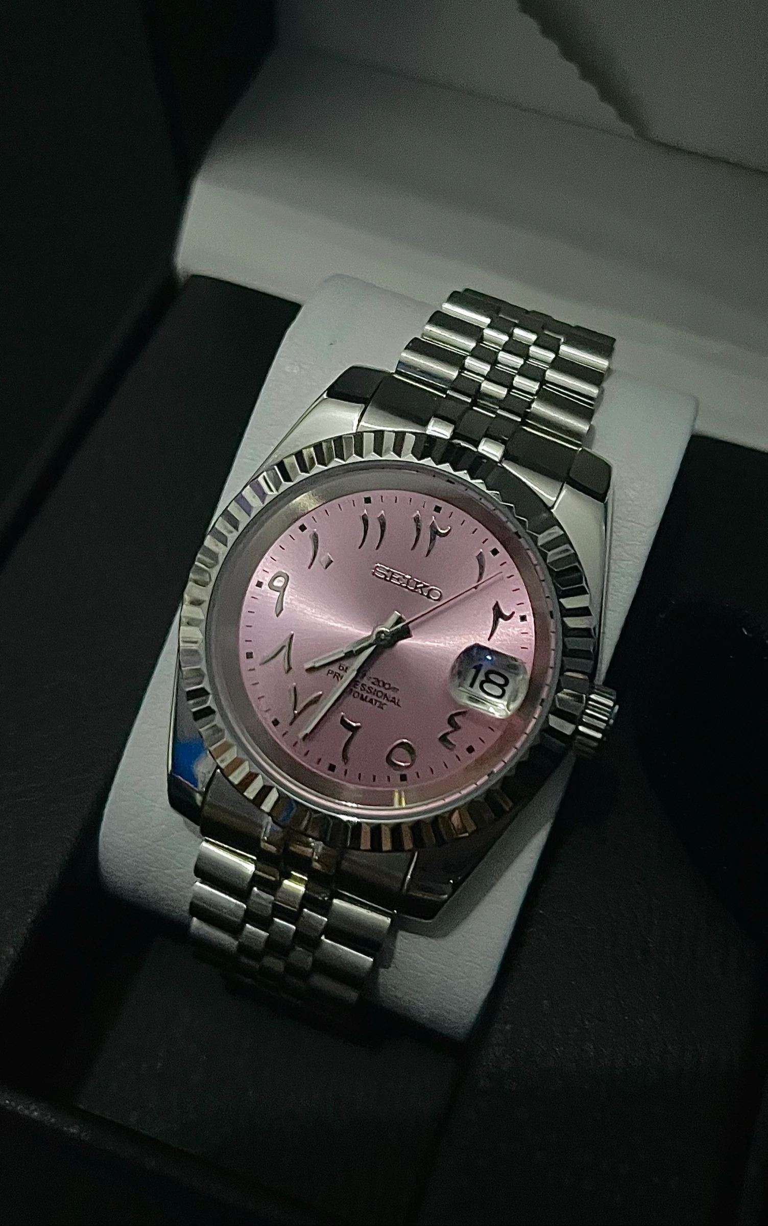 ✨ Montre - Cadran Rose & Arabic Dial ✨